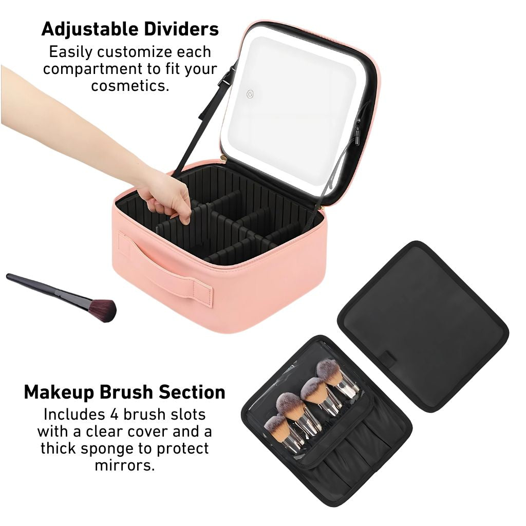 Glow & Go Makeup Organizer