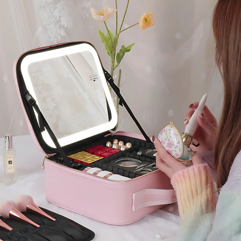 Glow & Go Makeup Organizer